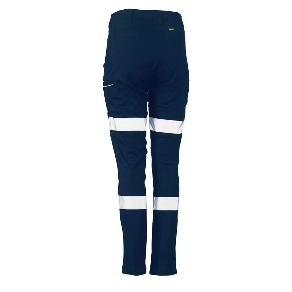 Bisley BPL6015T Ladies Taped Stretch Cotton Pants - Image 3